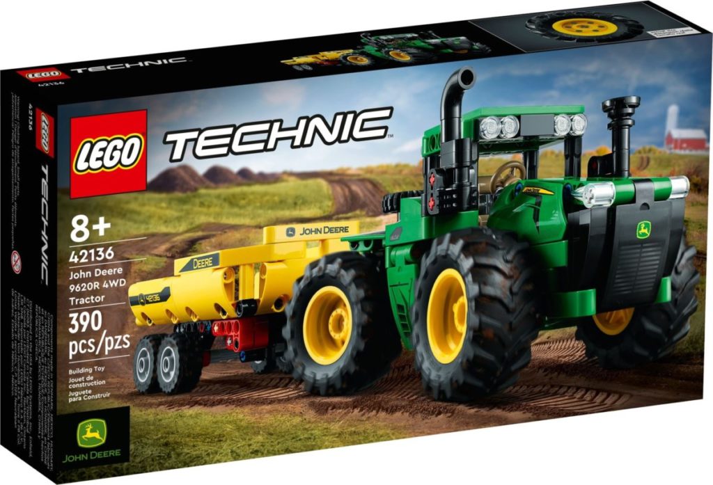 LEGO Technic 42136 John Deere 9620R 4WD Tractor 1 1