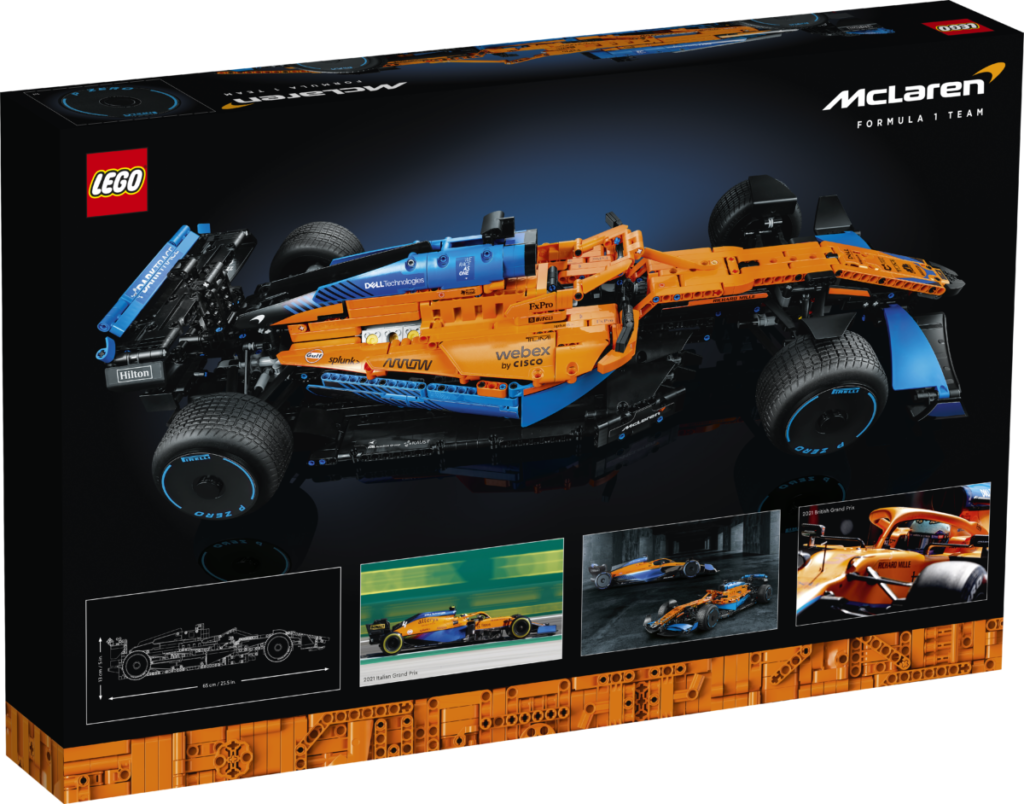 LEGO Technic 42141 McLaren Formula 1 Race Car 2