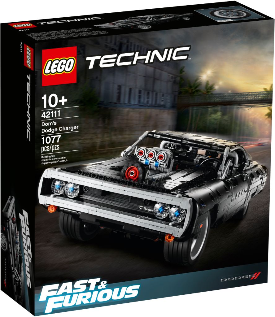 LEGO Technic Fast Furious 42111 Doms Dodge Charger 12