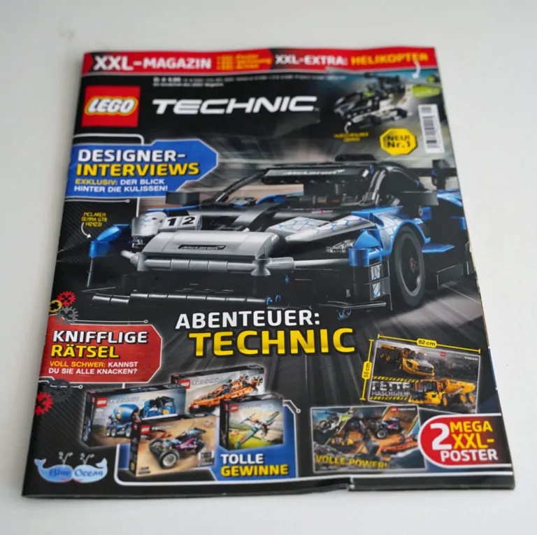 First issue of LEGO Technic magazine includes the theme’s first polybag