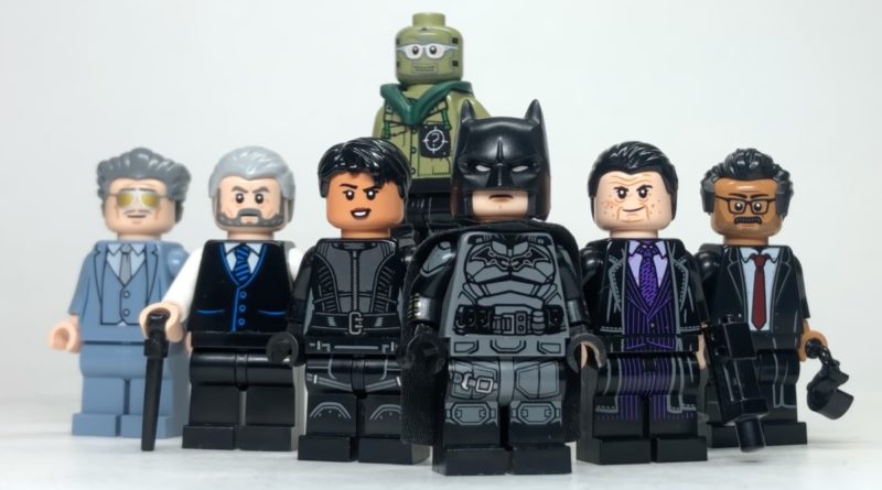 LEGO The Batman updated minifigures