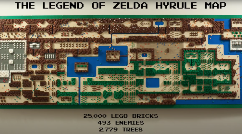 LEGO The Legend of Zelda Map