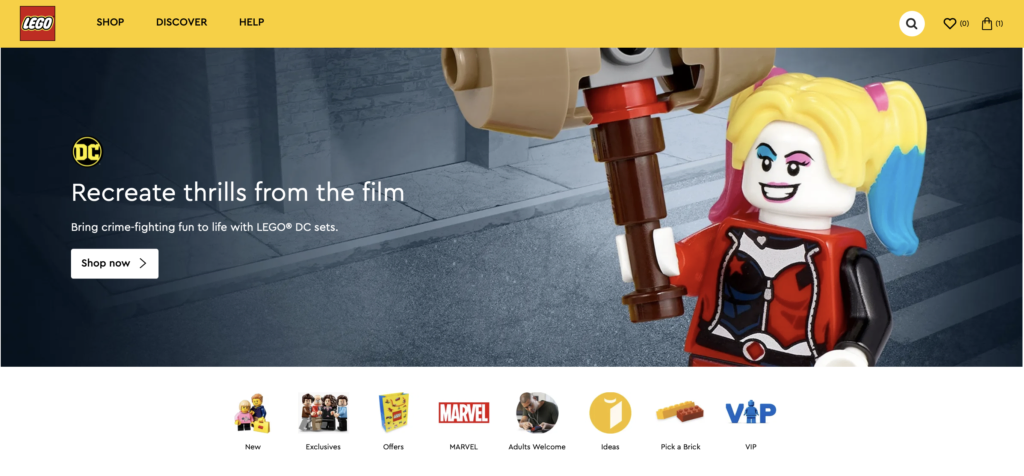 LEGO The Suicide Squad online ad