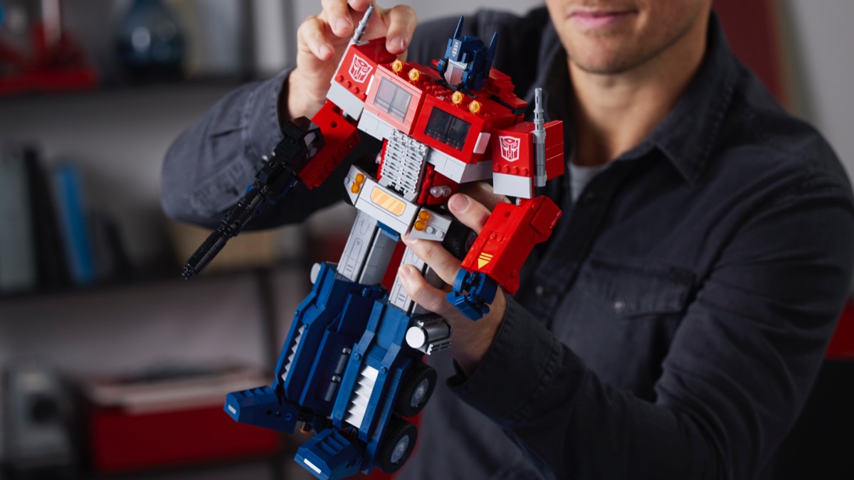 Lego Icons Optimus Prime, Transformers Robot Model Set 10302 : Target