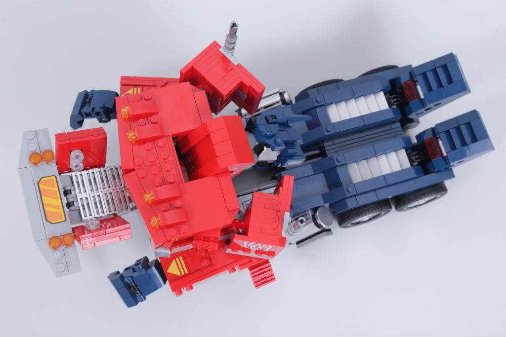 LEGO Transformers 10302 Optimus Prime review 49