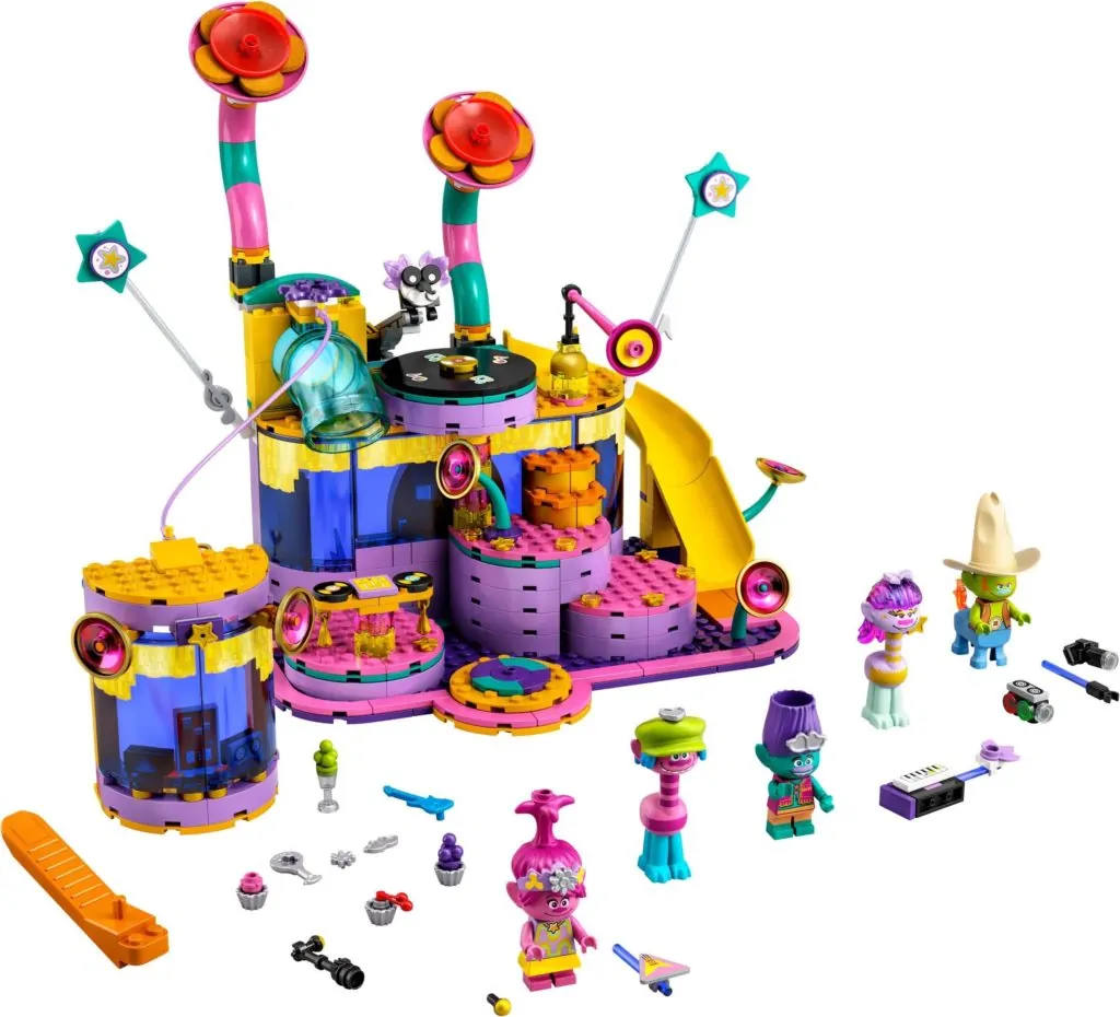 LEGO Trolls World Tour 41258 Vibe City Concert 1