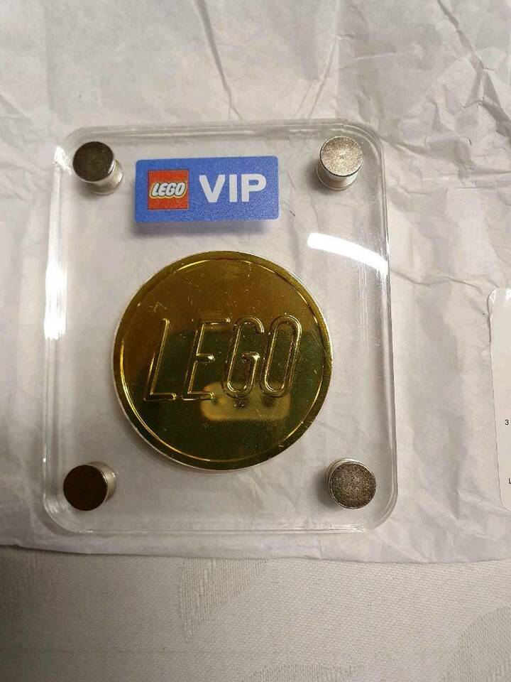 LEGO has accidentally sent someone the third VIP Collectible Coin