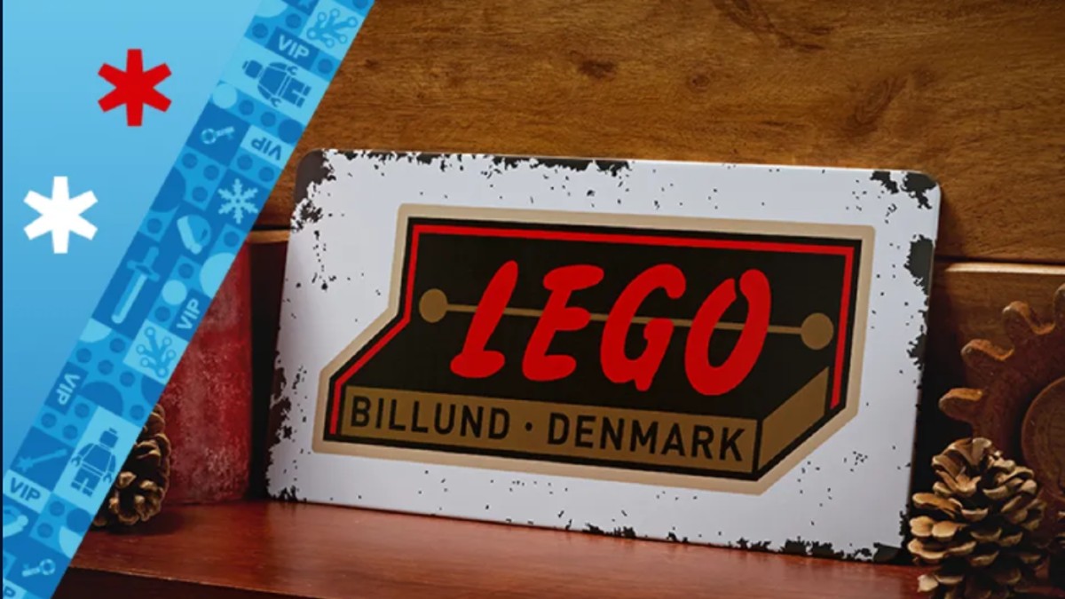 LEGO VIP Blechschild 2021 vorgestellt