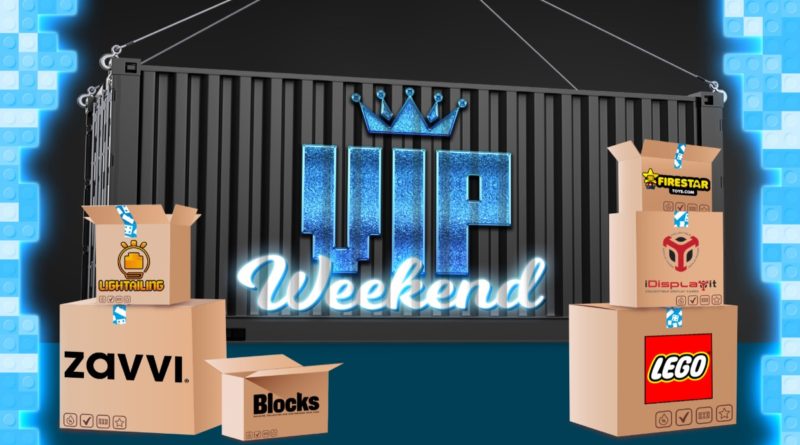 LEGO VIP Weekend Brick Fanatics artwork featured