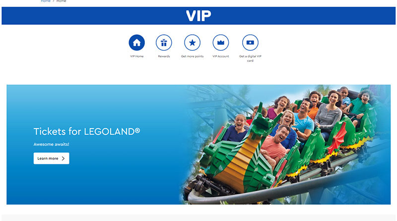 lego vip legoland