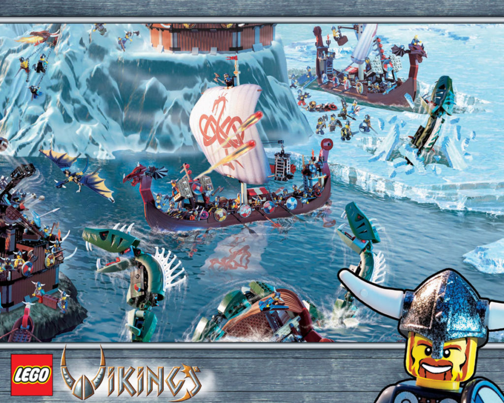 LEGO Vikings wallpaper