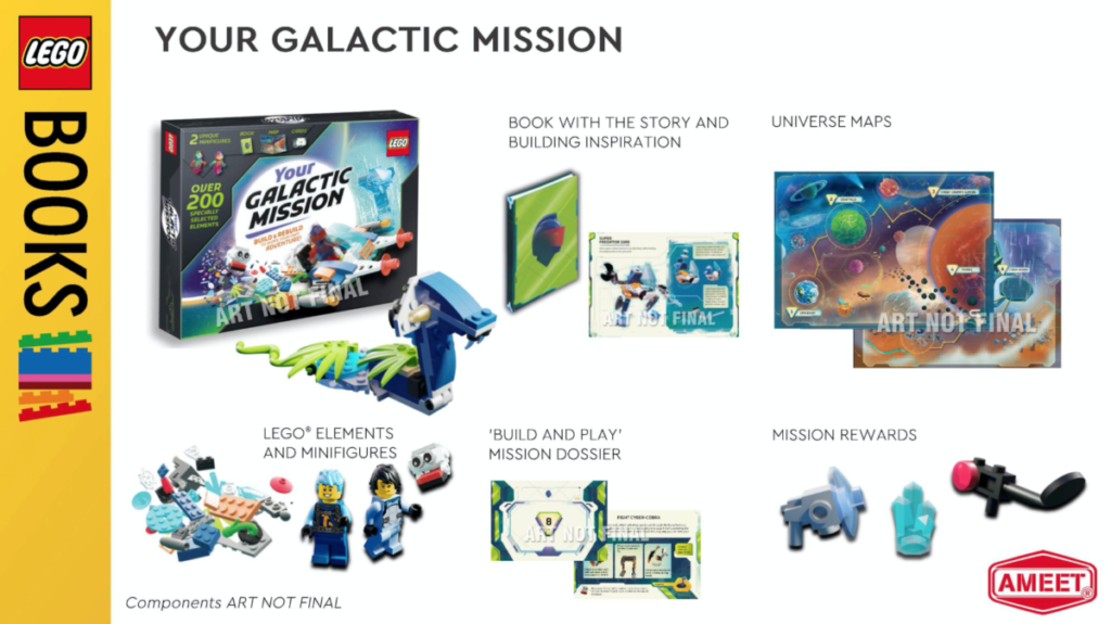 LEGO Your Galactic Mission book 1