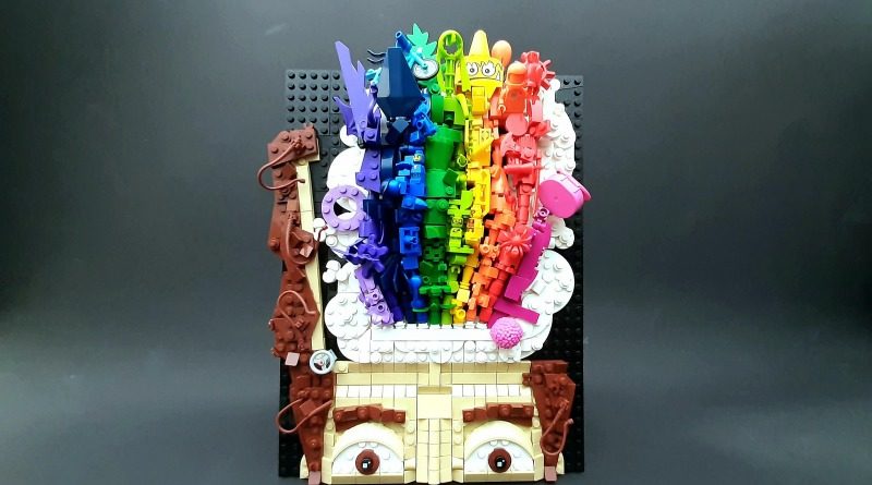 LEGO art Brick on the Mind featured