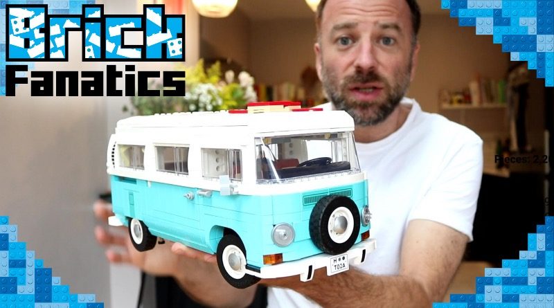 LEGO for Adults 10279 Volkswagen T2 Camper Van video review featured