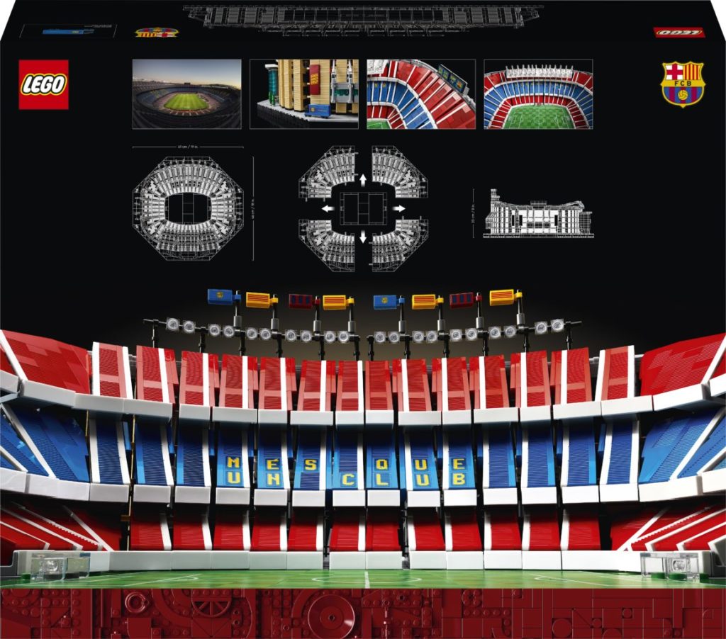 LEGO for Adults 10284 FC Barcelona Camp Nou 2 1024x902