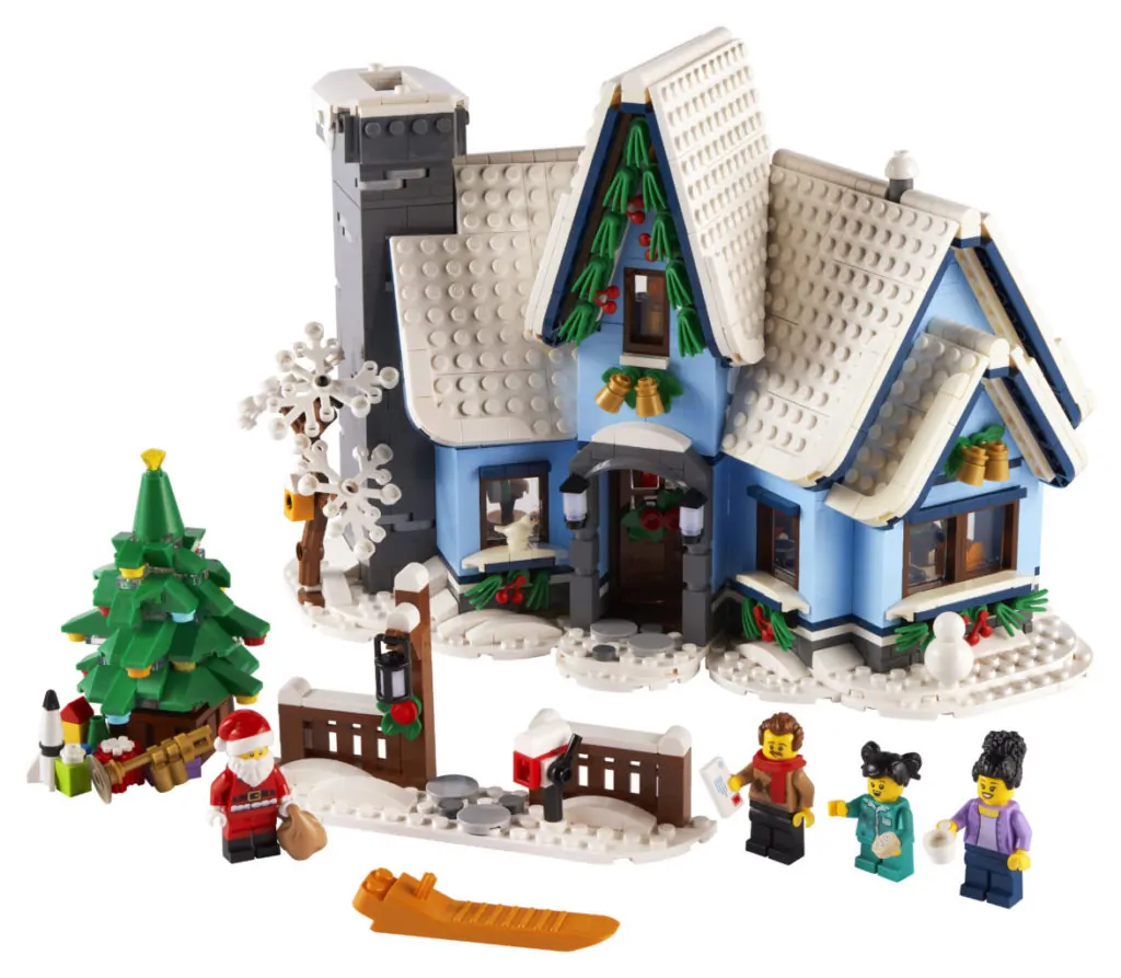 LEGO für Erwachsene 10293 Weihnachtsmannbesuch 4