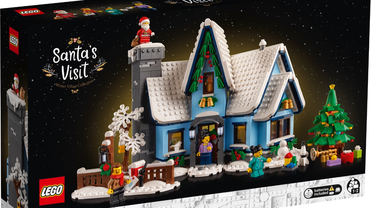 LEGO Julemandens besøg det bedste siden 2009