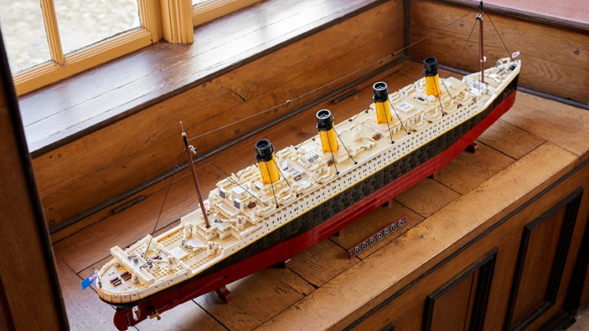 LEGO For Adults 10294 Titanic Lifestyle Window Above Featured