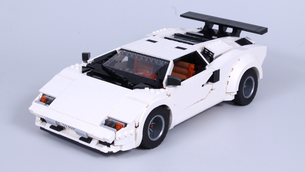 spiselige vidnesbyrd Feje Rebuilding the LEGO Porsche 911 into a Lamborghini Countach