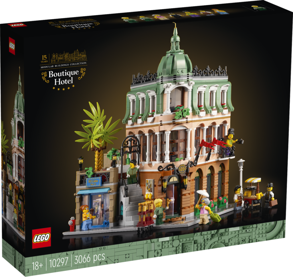 LEGO for Adults 10297 Boutique Hotel 1