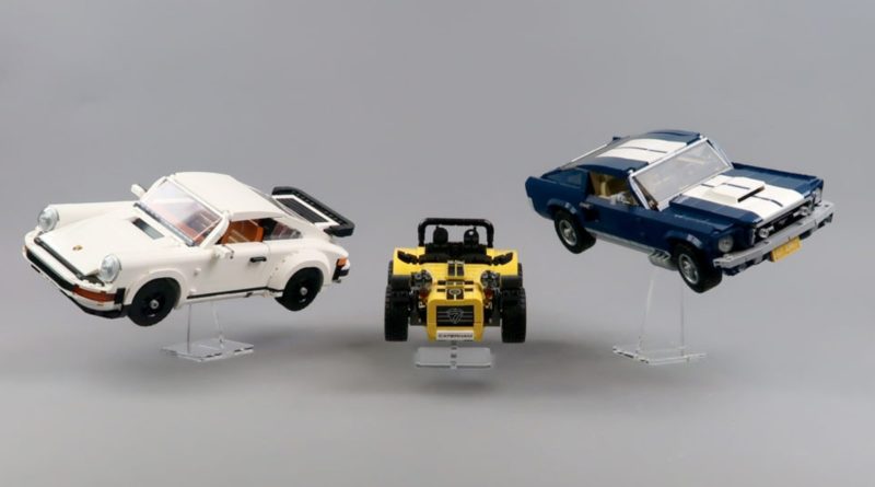LEGO idisplayit stands free three cars featured