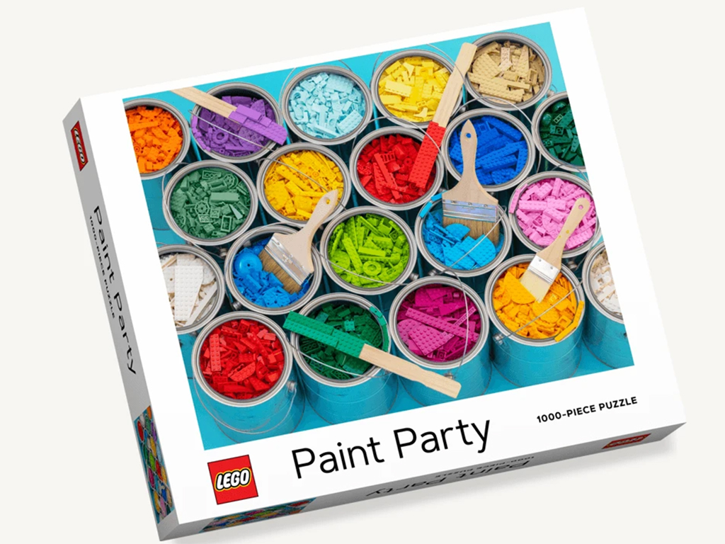 LEGO paint party puzzle
