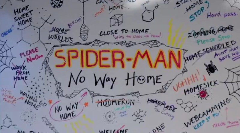 Marvel Spider Man No way home whiteboard featured