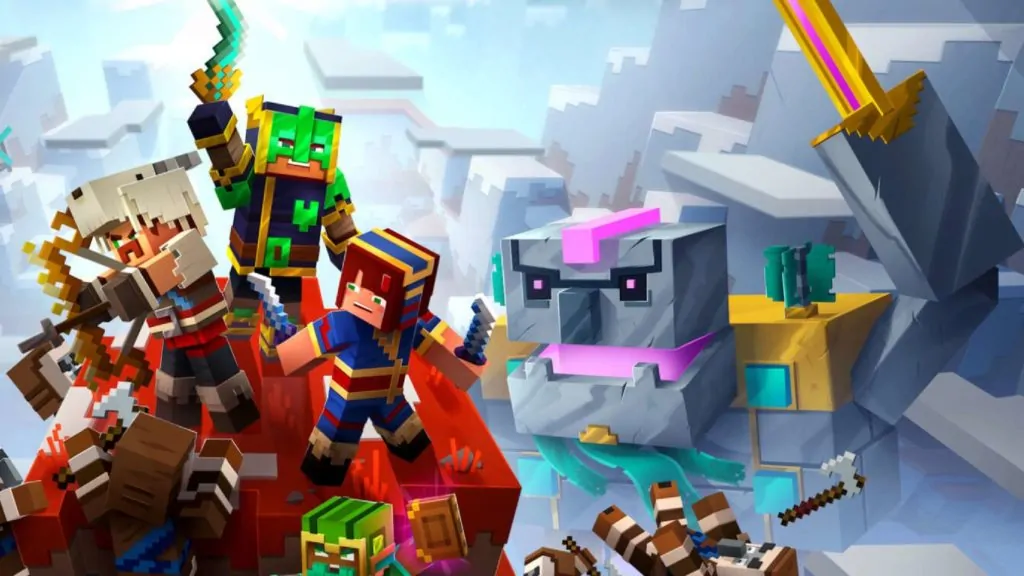 Minecraft Dungeons Tempest golem