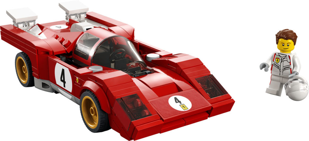 Speed Champions 76906 1970 Ferrari 512 M contents
