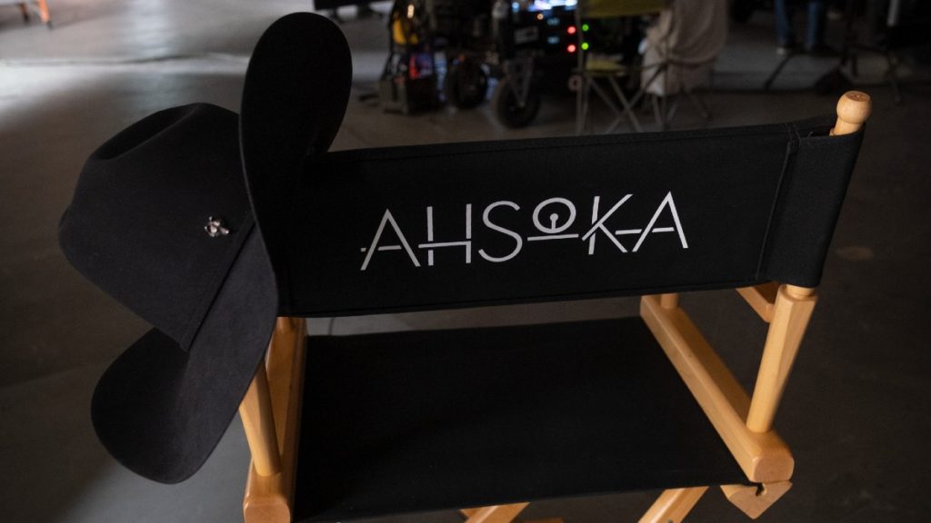 Star Wars Ahsoka director chair featured
