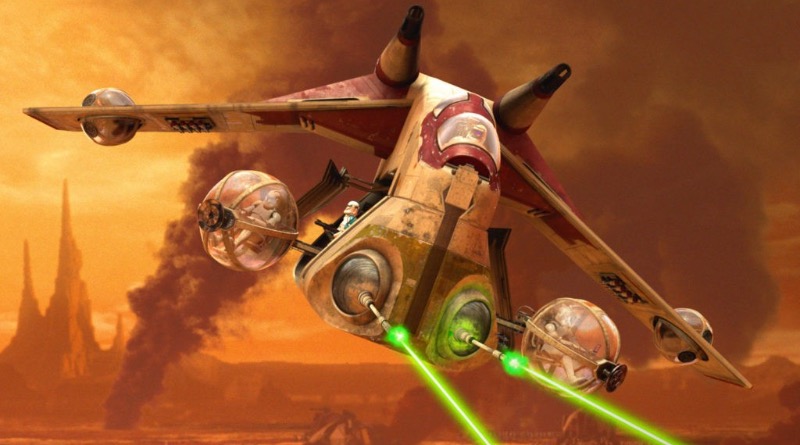 Star Wars Republic Gunship featured