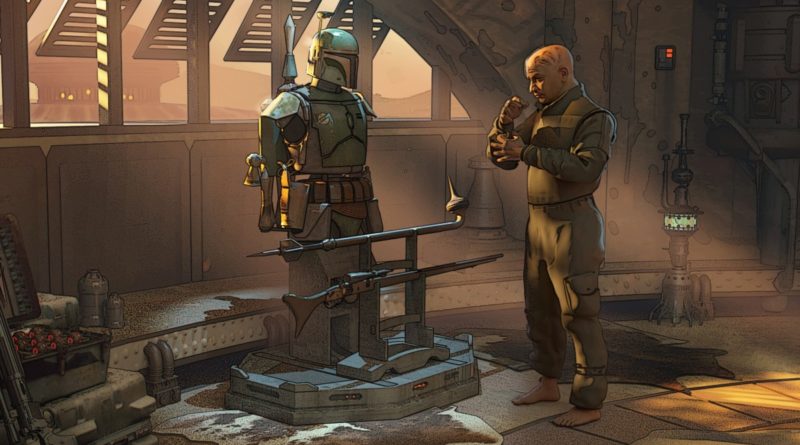 Star Wars The Book of Boba Fett concept art featured