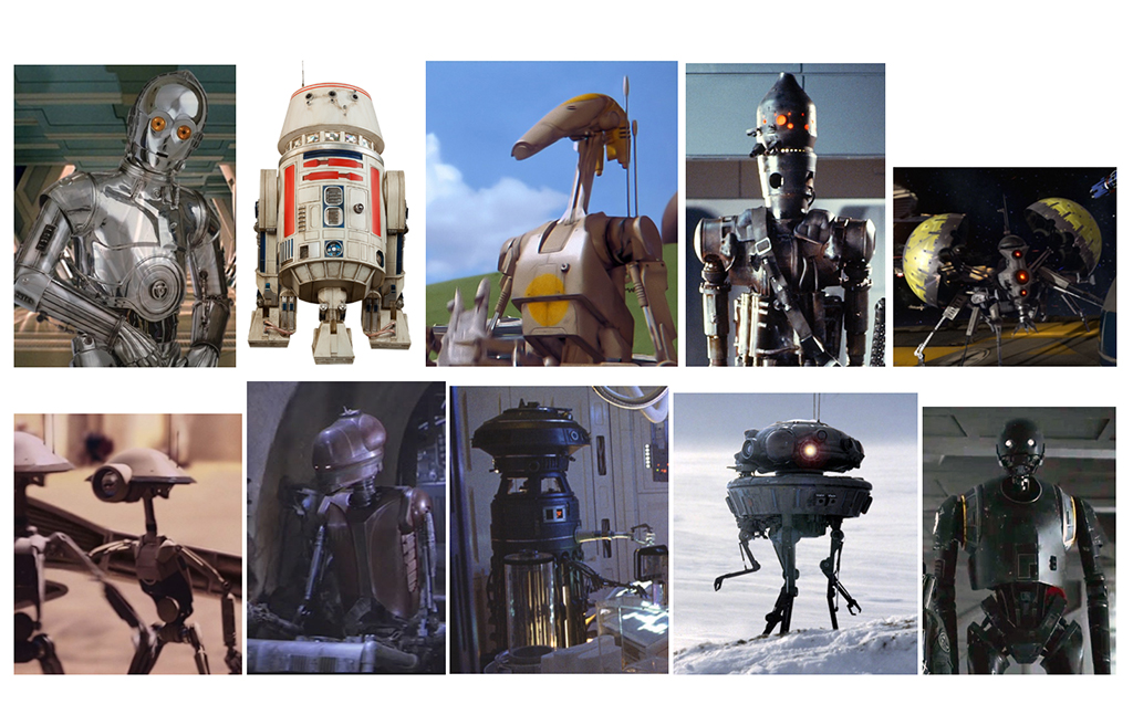Star Wars droids