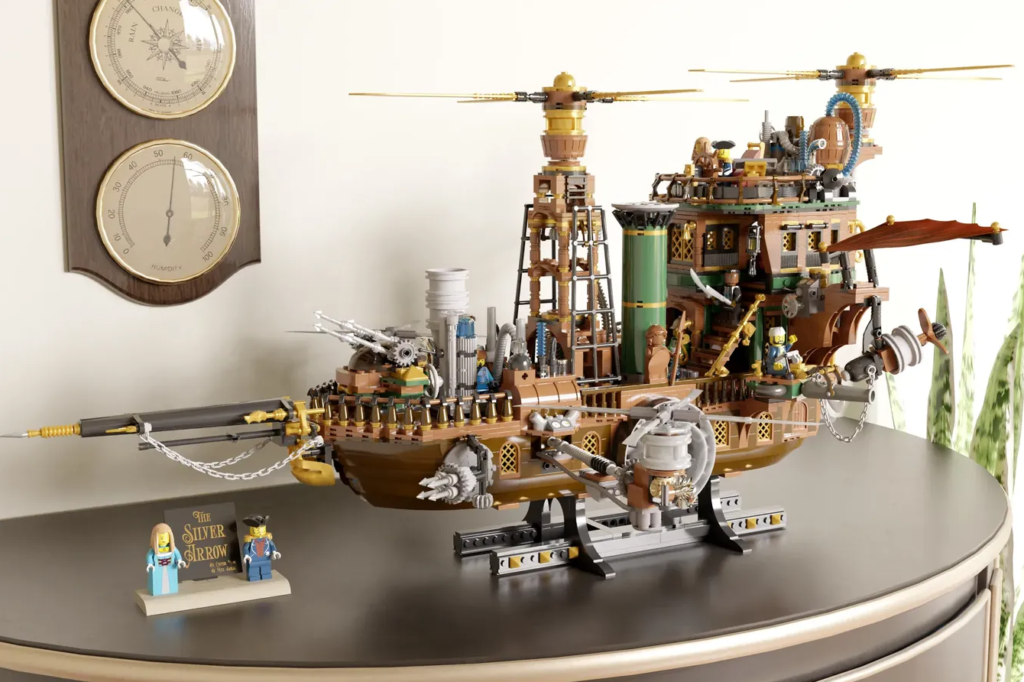 Steampunk Skyship LEGO Ideas 1