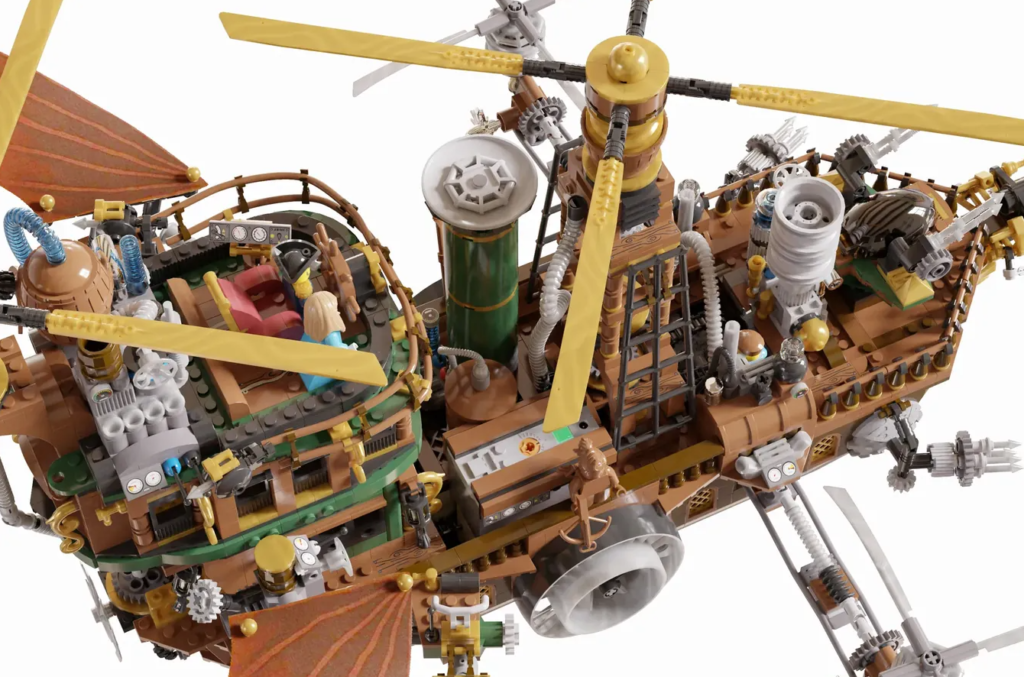 Steampunk Skyship LEGO Ideas 4