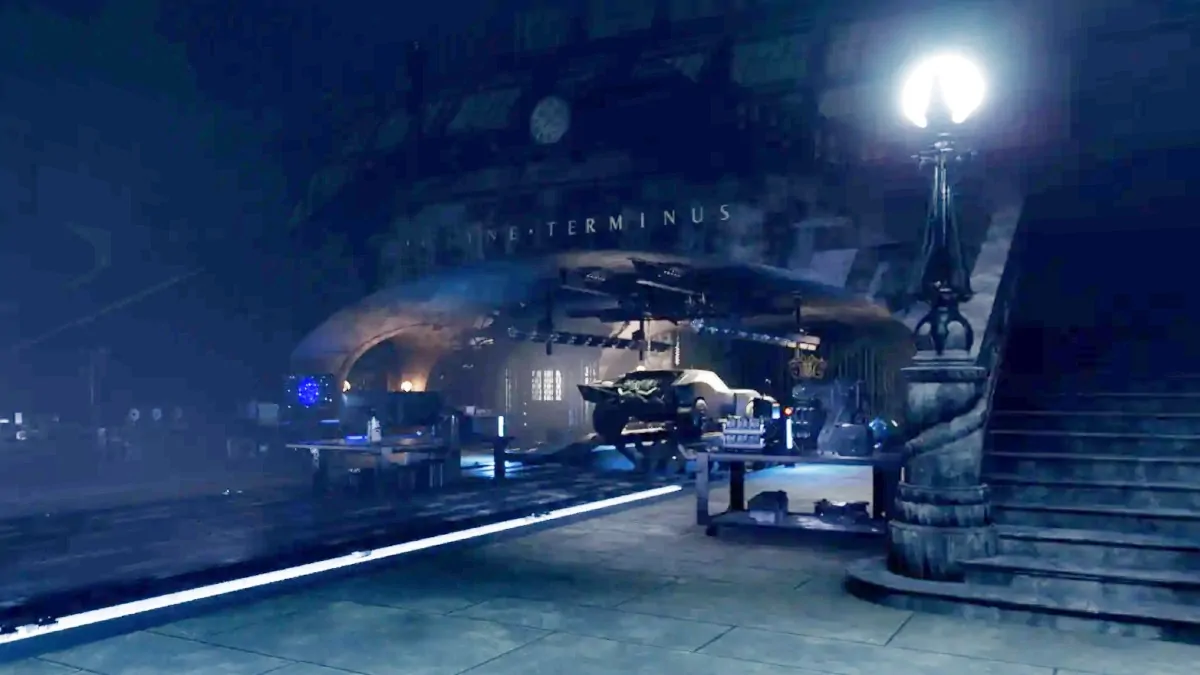 Closer look at The Batman's Batcave compares it to LEGO set