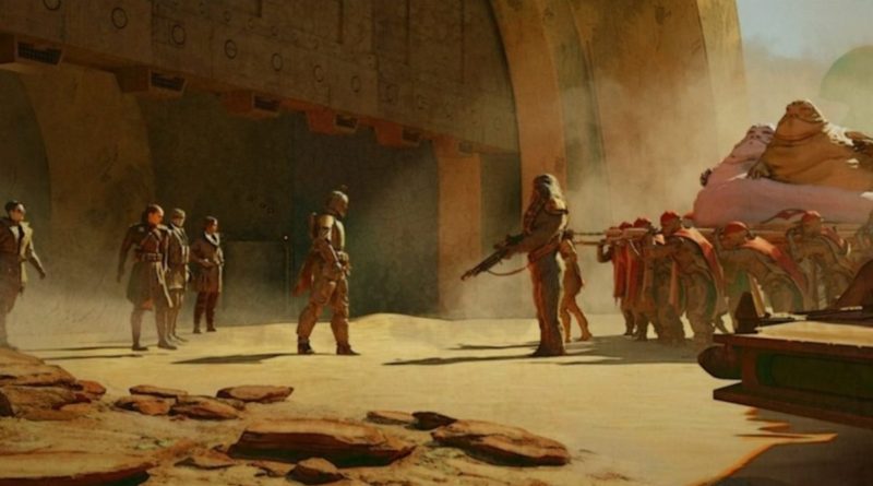 Concept art revealed for episode three of Star Wars: The Book of Boba Fett