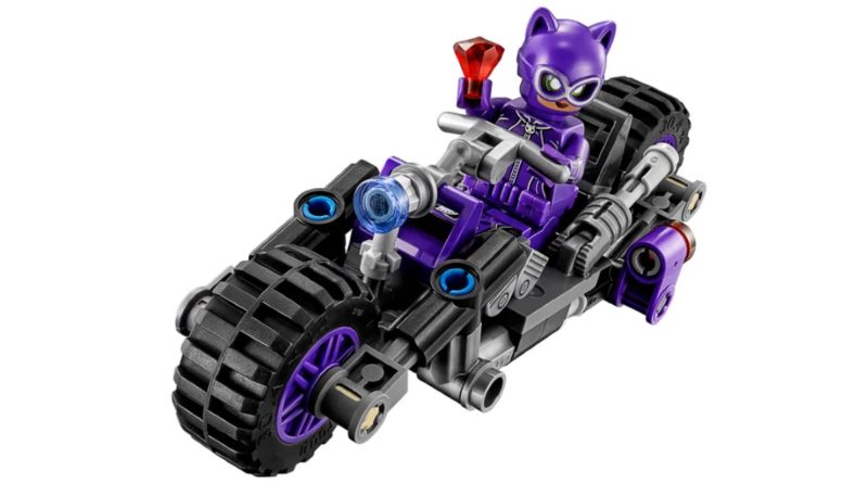 LEGO Batman ფილმი 70902 Catwoman Catcycle Chase მინიფიგურა ნაჩვენებია