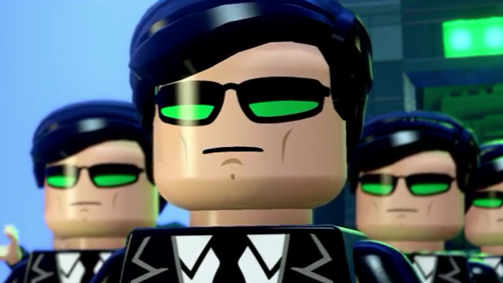 The LEGO Batman Movie Agent Smith The