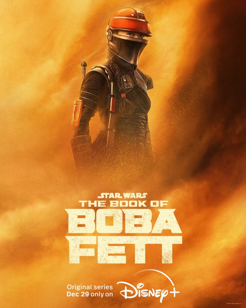 The book of Boba Fett Fennec Character poster