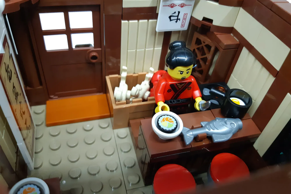 Le village japonais traditionnel débarque en LEGO Ideas étape de