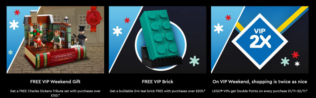 VIP Weekend trio of LEGO deals 1
