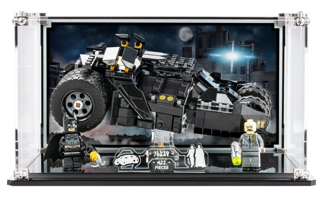 Wicked Brick LEGO Batman 76239 Batmobile Tumbler Scarecrow Showdown stand edited