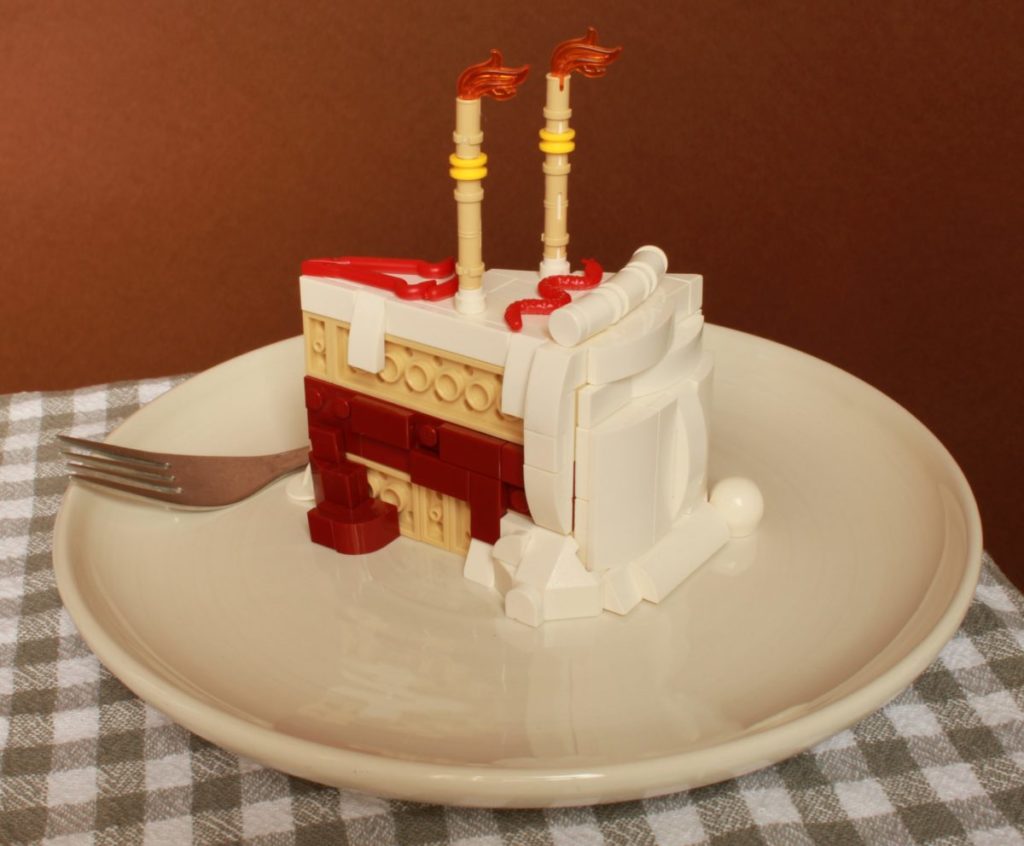 brick pic of the day cake