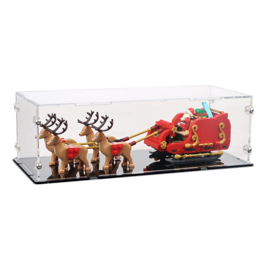 iDisplayit LEGO Seasonal 40499 Santas Sleigh display case