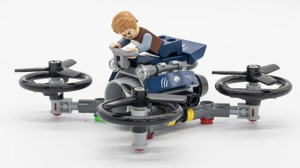 Lego Jurassic World 双脊龙在松散的评论