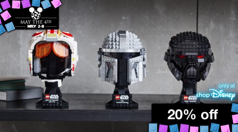 shopDisney May the 4th LEGO Star Wars Helmet Collection