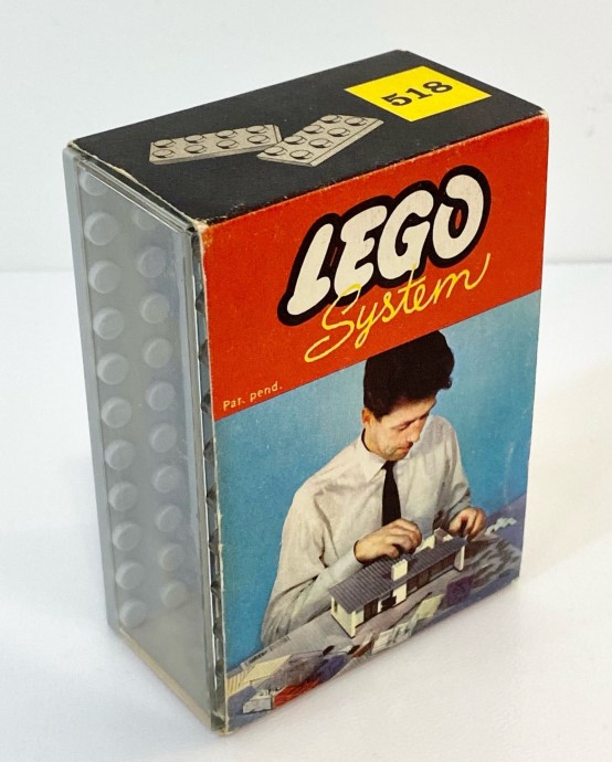 518 2 x 4 Plates (cardboard box version) LEGO Set, Deals & Reviews