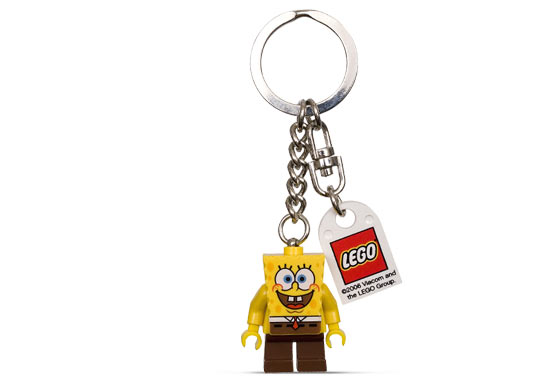 Lego ® Porte clé Bob l'éponge NOUVEAU & NEUF dans sa boîte 852239 Key Chain 