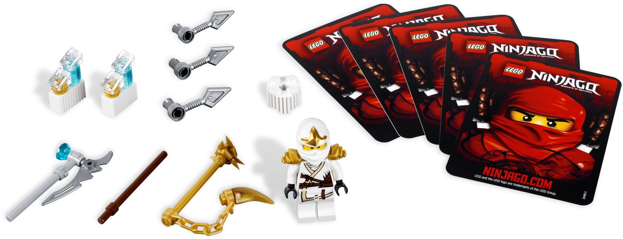kanaan（＾∇＾） Amazon.com: Lego Ninjago Zane ZX Minifigure with Armor and